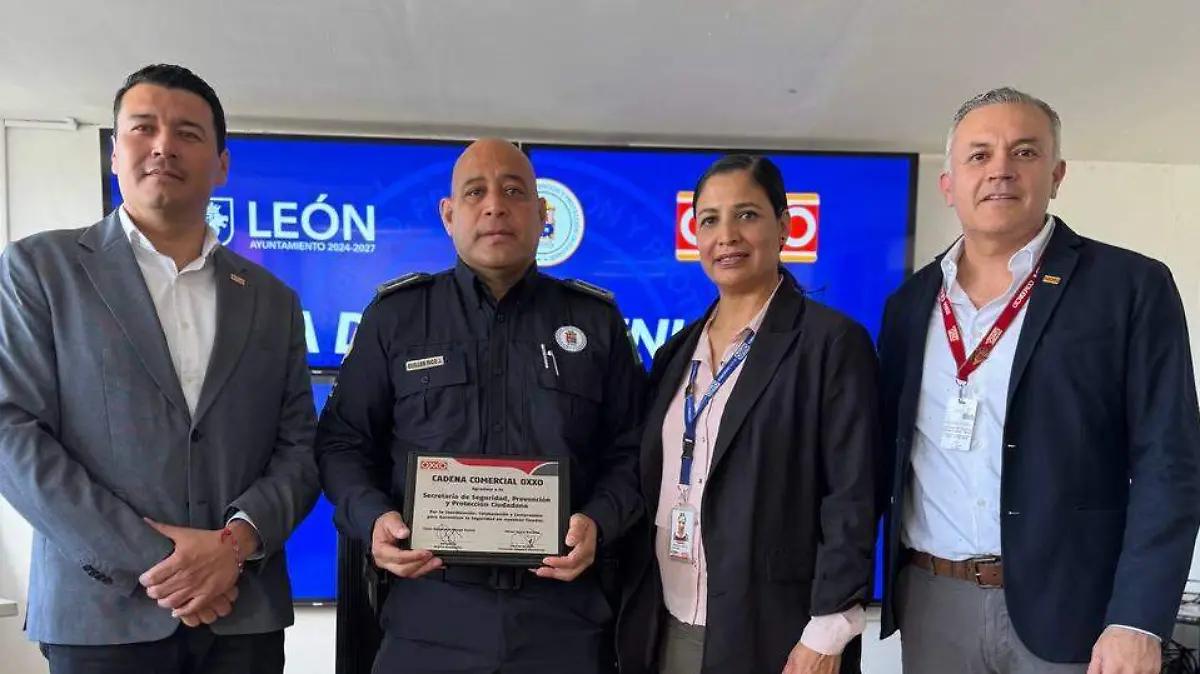 Foto Cortesía SSPPC - CONVENIO VIGILANCIA OXXO