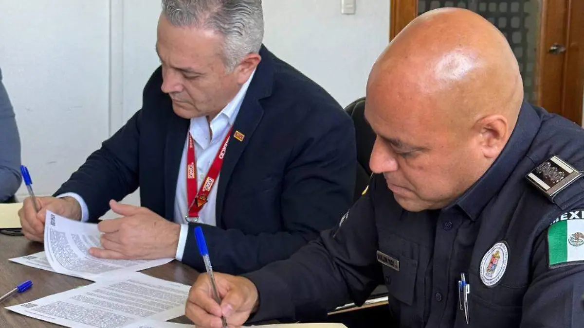 Foto Cortesía SSPPC - CONVENIO VIGILANCIA OXXO