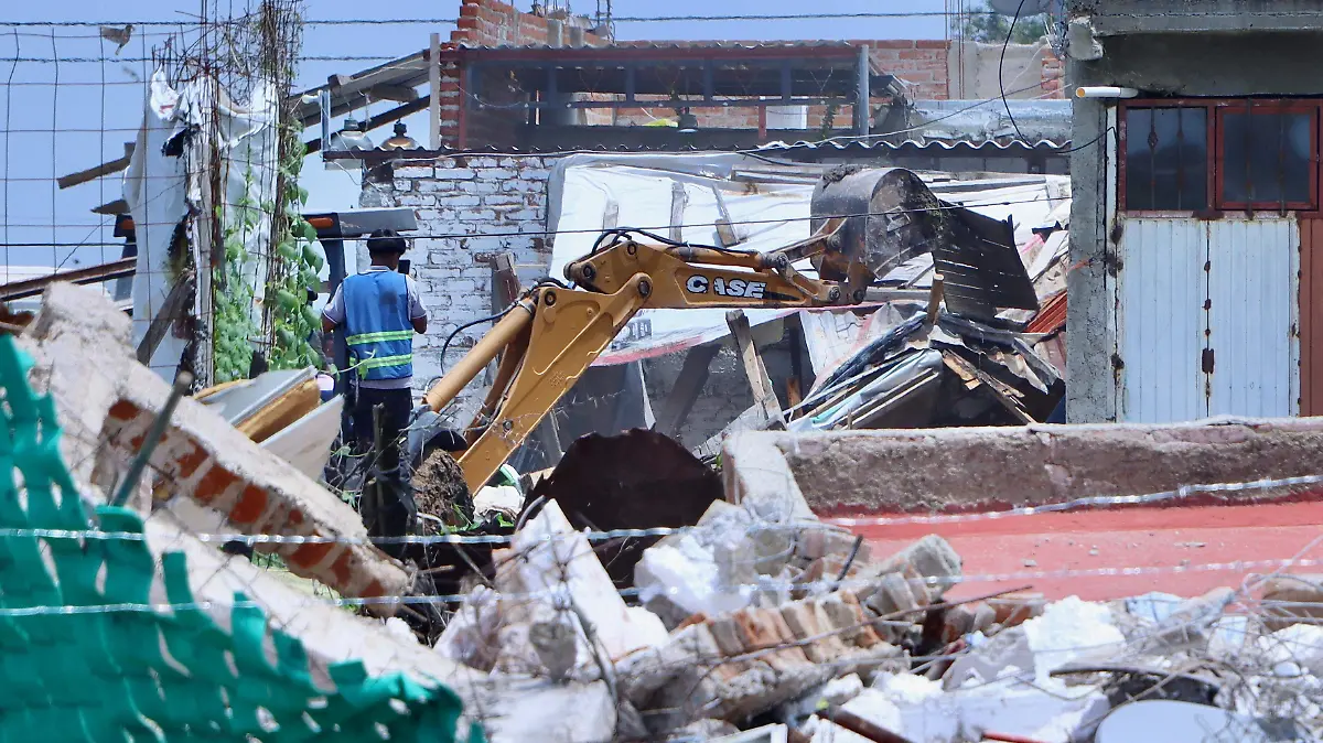 Desalojan a familias de San Joaquín
