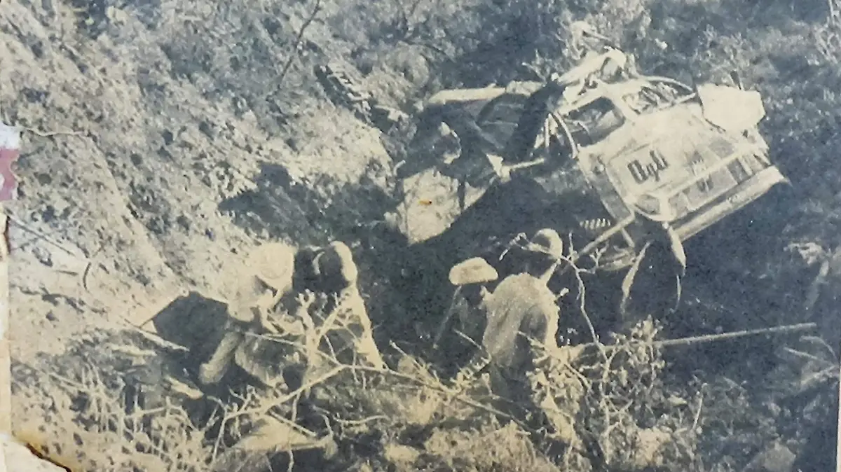 Así quedó el camión número 51 donde viajaban los jugadores 