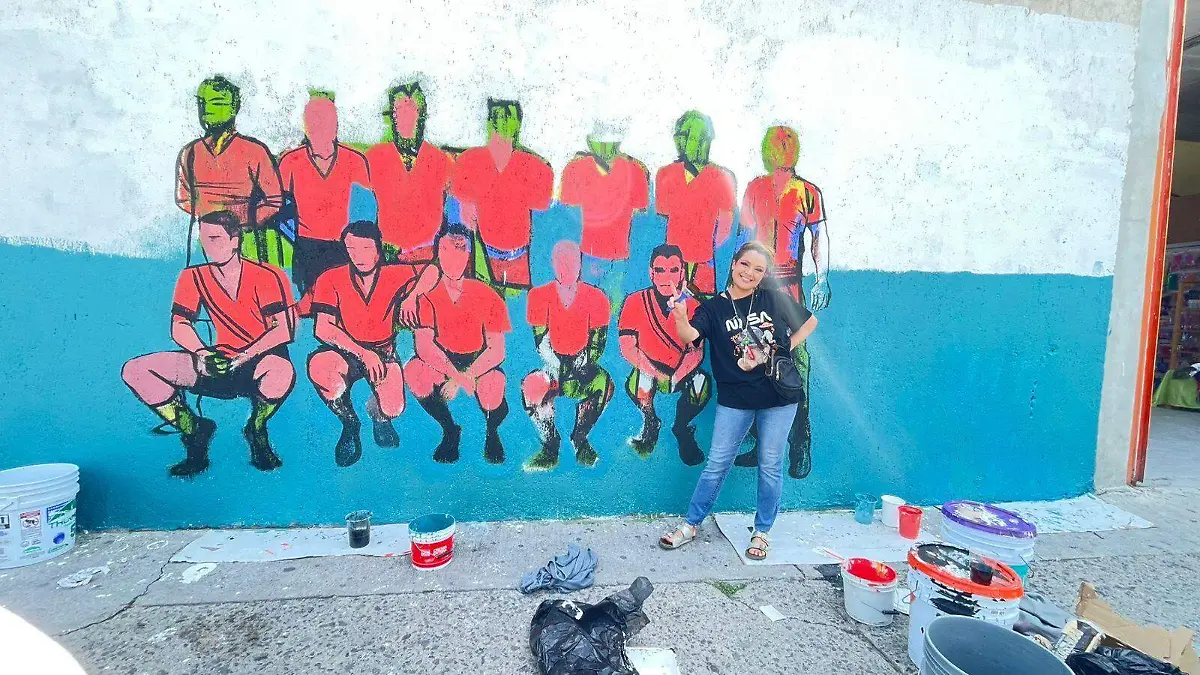 El Mural exalta la identidad del Barrio de San Miguel