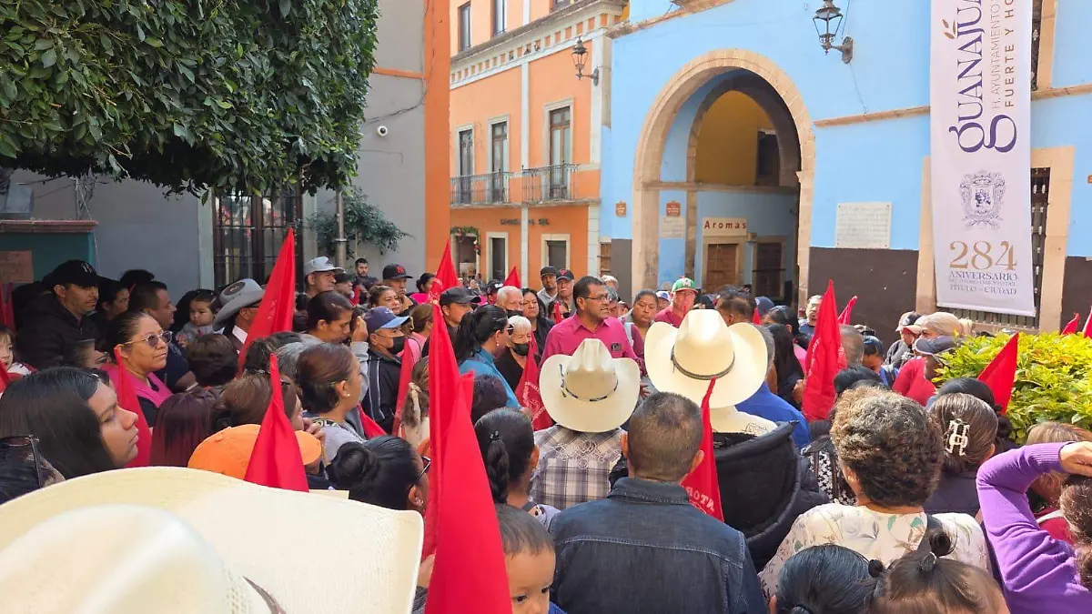 Guanajuato – Exige Antorcha campesina en la capital certeza jurídica en predios (1)