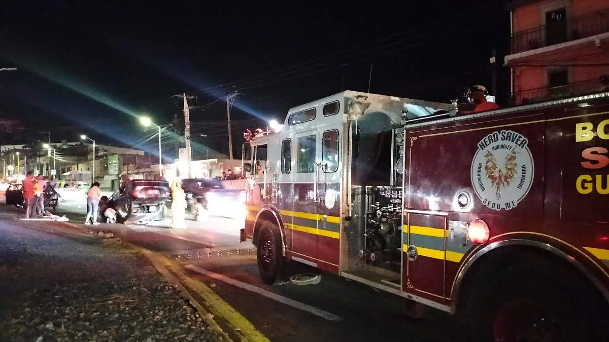 Aumentan accidentes vehiculares en Guanajuato y crece movilidad de unidades de emergencia