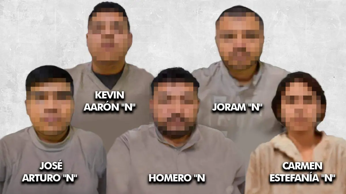 cortesía FGEG - SENTENCIADOS SECUESTRO 