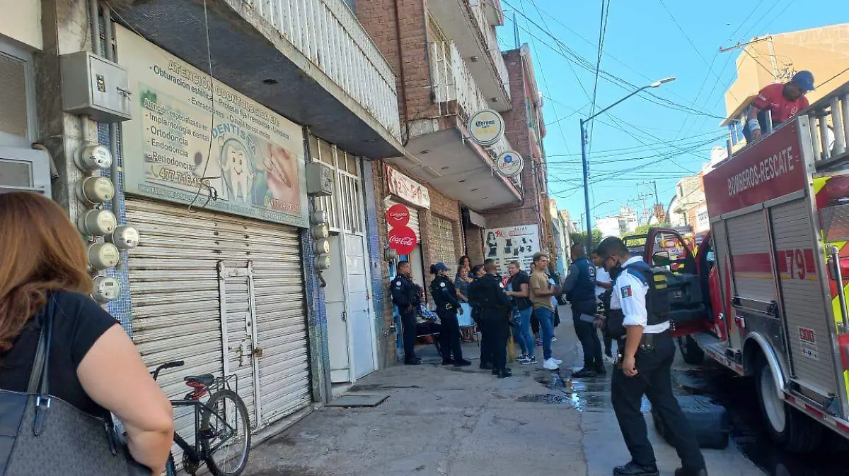 Incendio en casa del Centro de León fue provocado por cortocircuito