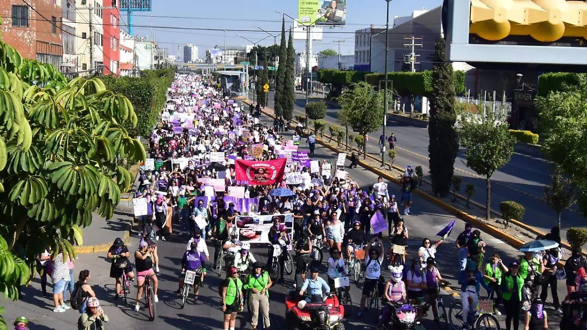 Cierres viales en León por marcha del 8M: Horarios y rutas alternas