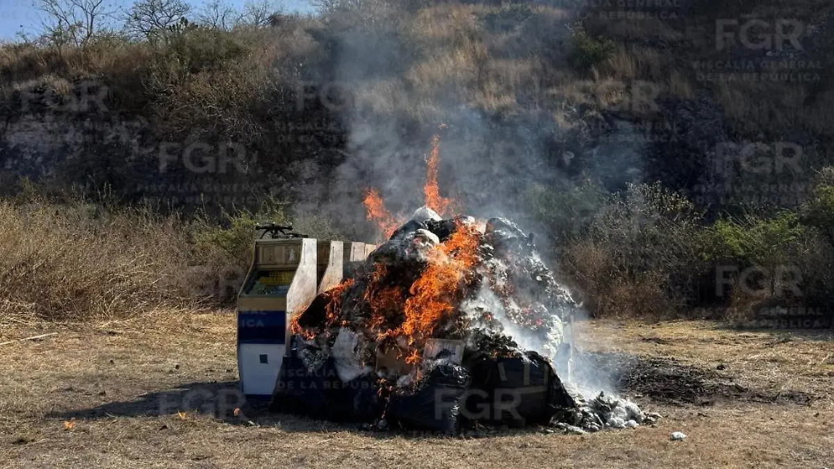Cortesía FGR - DESTRUCCIÓN