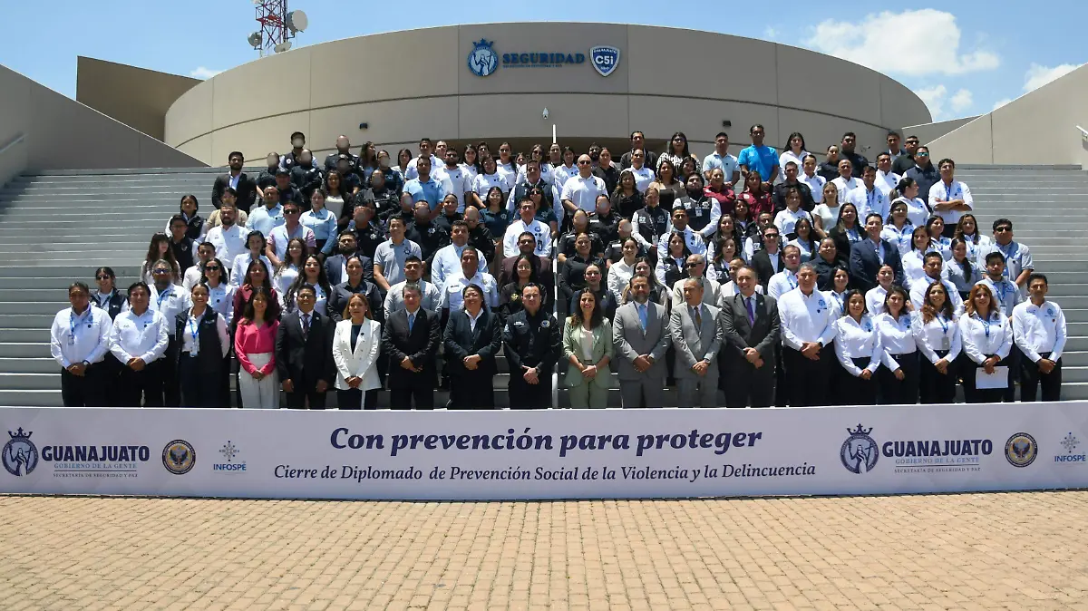 Capacita INFOSPE a municipios para diseñar estrategias comunitarias de prevención social en Guanajuato