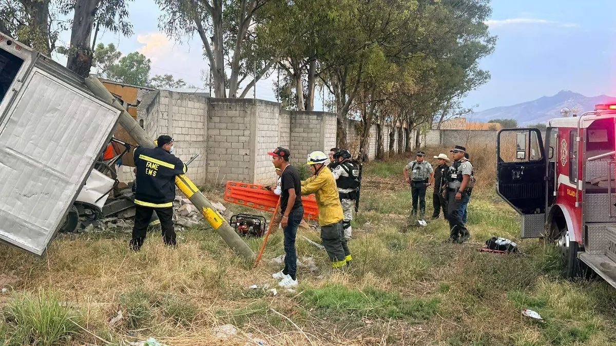 muerto accidente