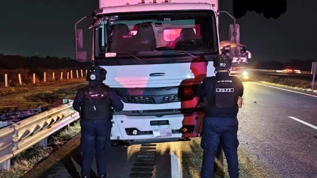 Recuperan FSPE tractocamión y aseguran mercancía en León