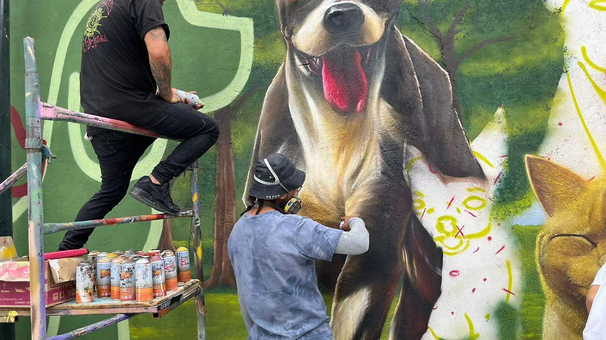 ROSARIO MURAL PERRITOS