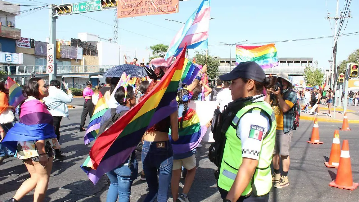Cortesía SSPPC - OPERATIVO MARCHA LGBT+  (1)