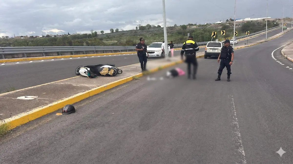 MUERTA MOTO PURÍSIMA
