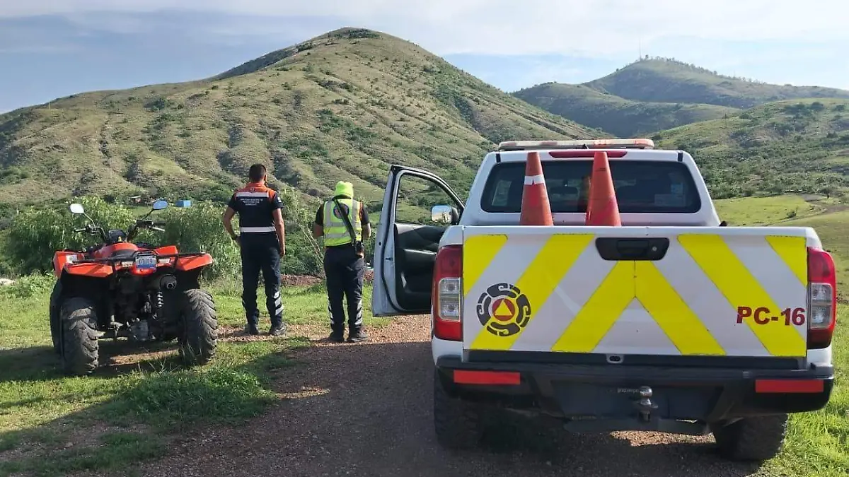 hombre perdido en el cerro Las Antenas 2