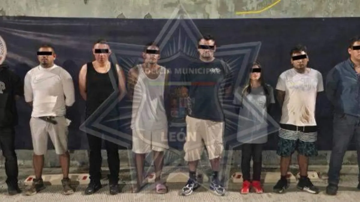 Cortesía SSPPC - DETENIDOS HÉROES DE LEÓN (2)