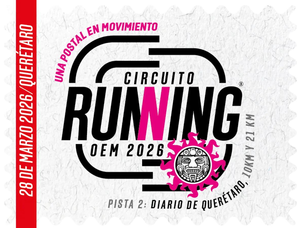 Botón Carrera Diario de Querétaro 2026 Logo