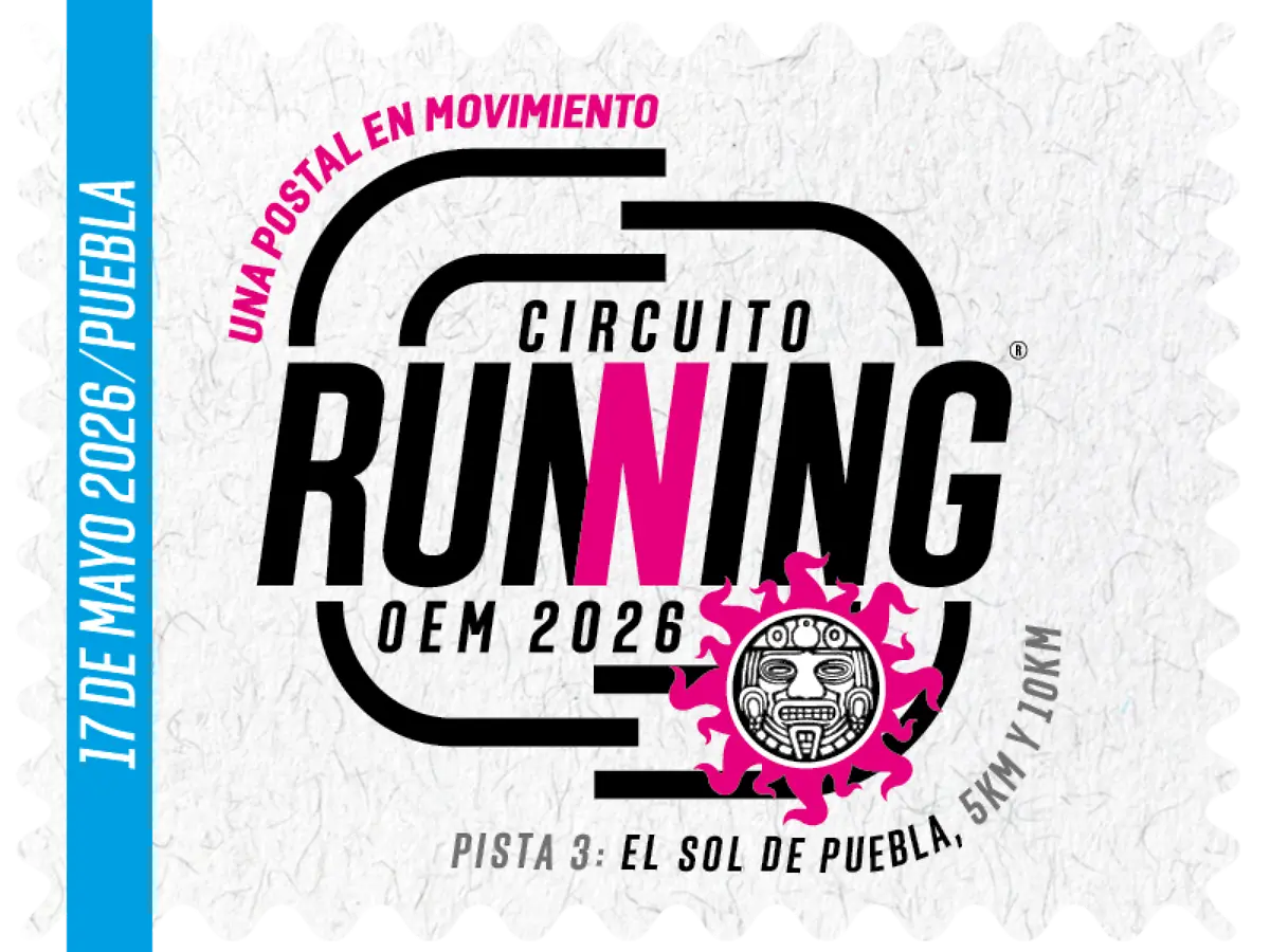 Botón Carrera El Sol de Puebla 2026 Logo