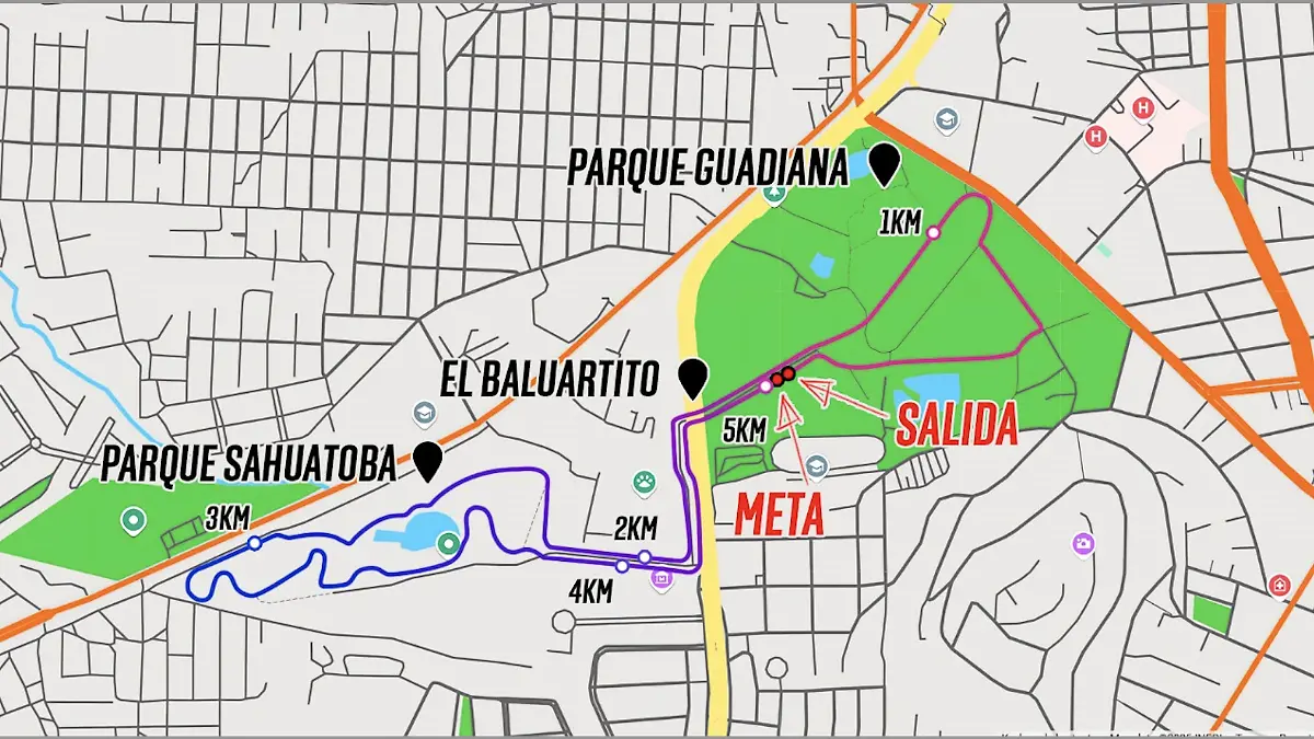 Mapa de ruta Colors Durango 2026 