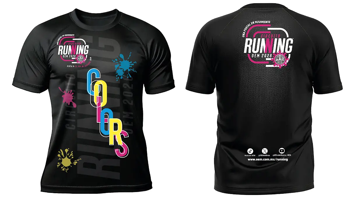 Playera carrera El Sol de Durango 2026 