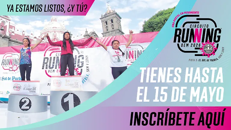 Carrera El Sol de Puebla 2026 