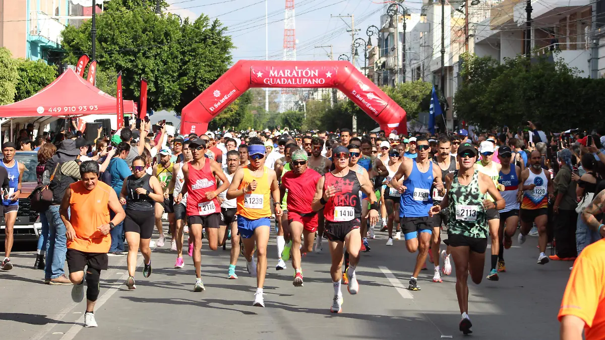 Carrera Maratón Guadalupano 2025 