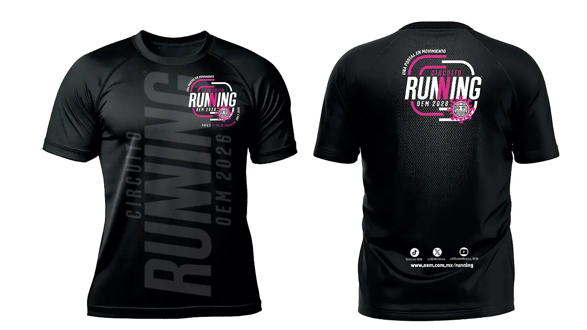 Playera carrera El Sol de Zacatecas 2026