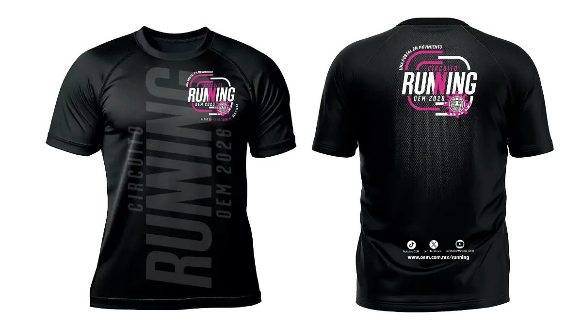 Playera carrera El Occidental 2026 