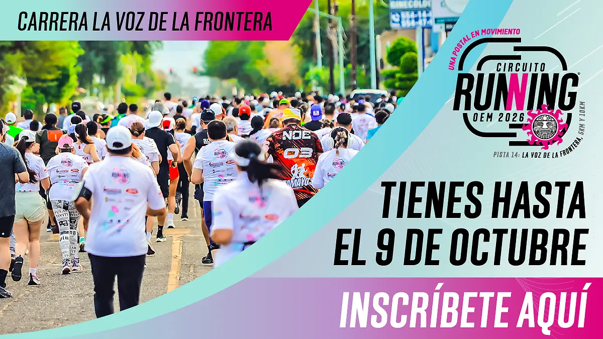 Carrera La Voz de la Frontera 2026