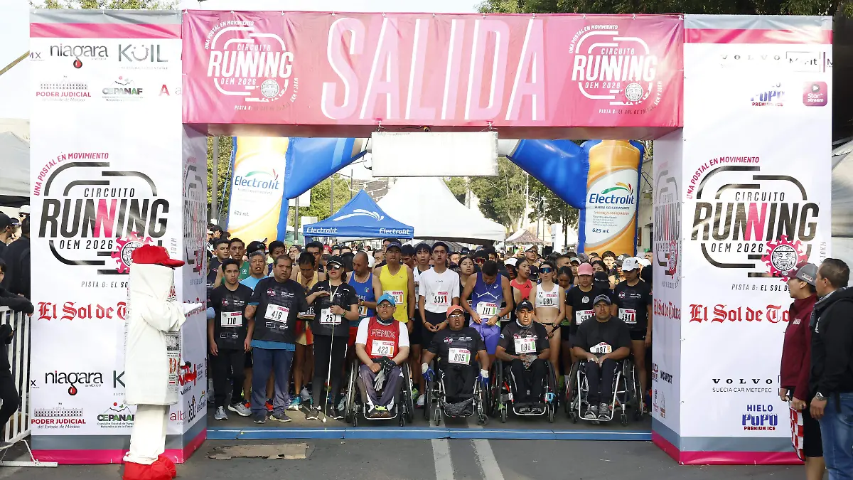 Carrera El Sol de Toluca 2026 