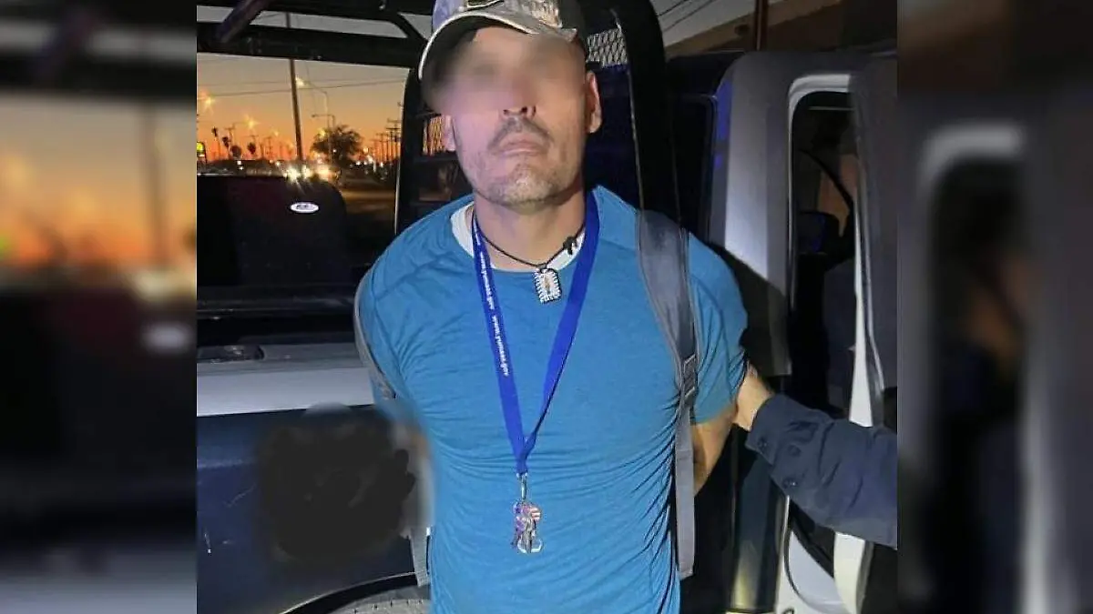 Jesús de 37 años de edad, presunto responsable de robos a mano armada ocurridos en la Zona Centro