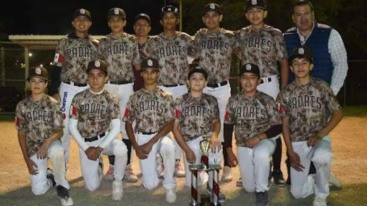 Padres son el mejor tercer equipo de la temporada de verano en los 13 y 14 años