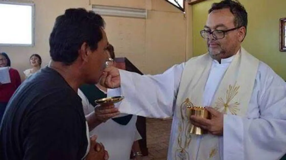 El padre Agustín Partida Díaz Garza llegó a esta ciudad hace 21 años y ha sido impulsor de la apertura de nuevos templos