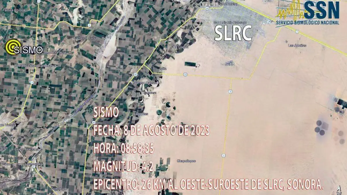 Tembló en el Golfo de Santa Clara