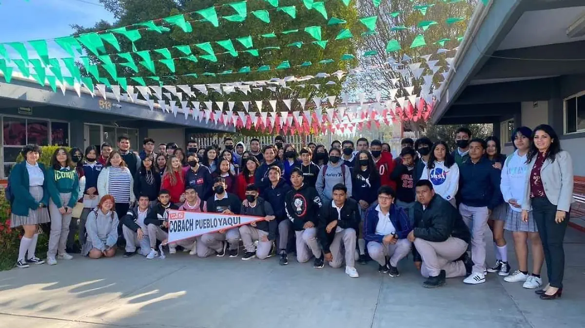 Los jóvenes que estudian en el Cobach forman parte de las actividades académicas, artísticas y culturales
