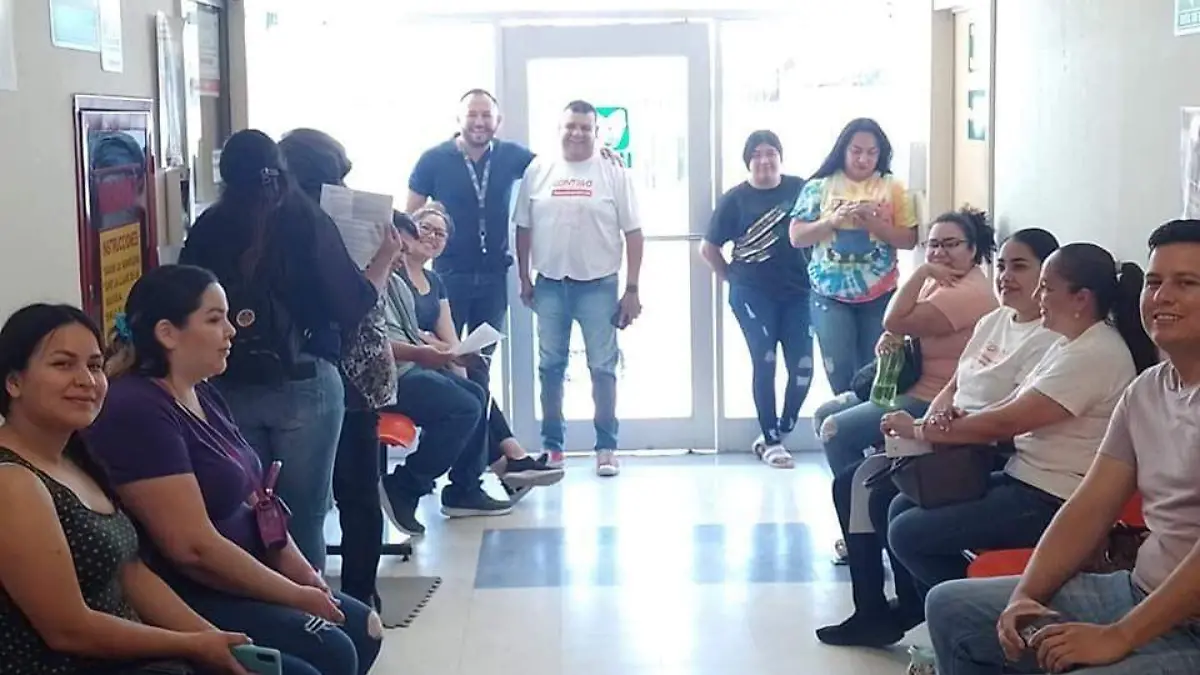 Trabajadores de la educación donan sangre