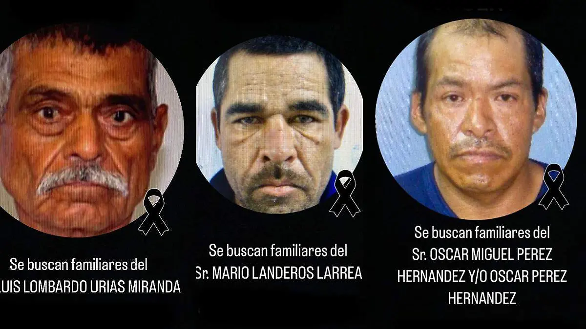 se buscan familiares de personas fallecidas