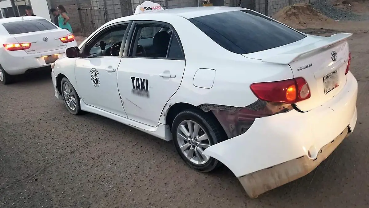 choque taxi