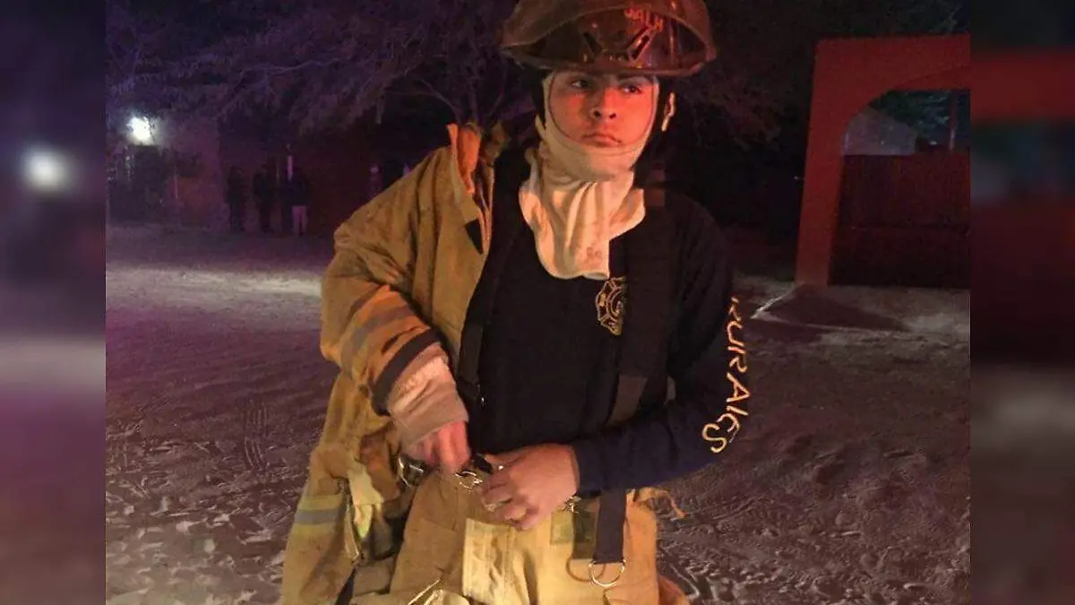 Piden apoyo para bombero que lucha contra el cáncer