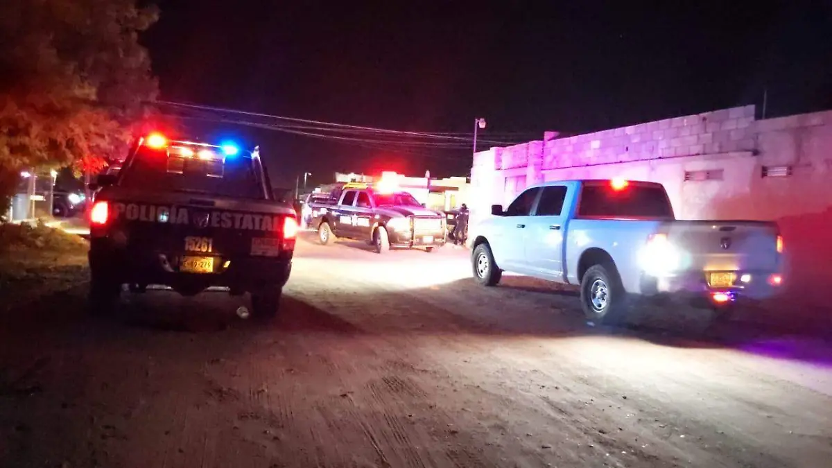 Por la avenida Ejido y calle 41, anoche un hombre golpeado fue hallado por la policía, tras reportes de disparos de arma de fuego