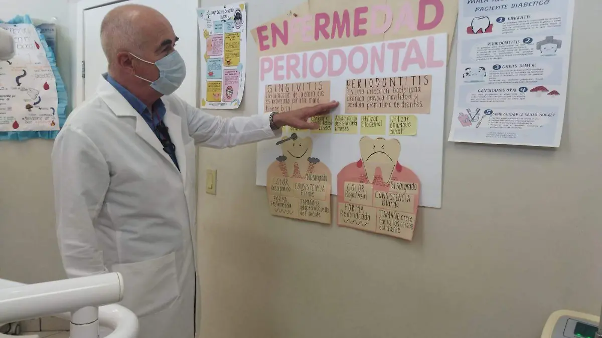 El doctor Fernando Uriarte habló de los principales problemas de salud bucal que presentan los sanluisinos