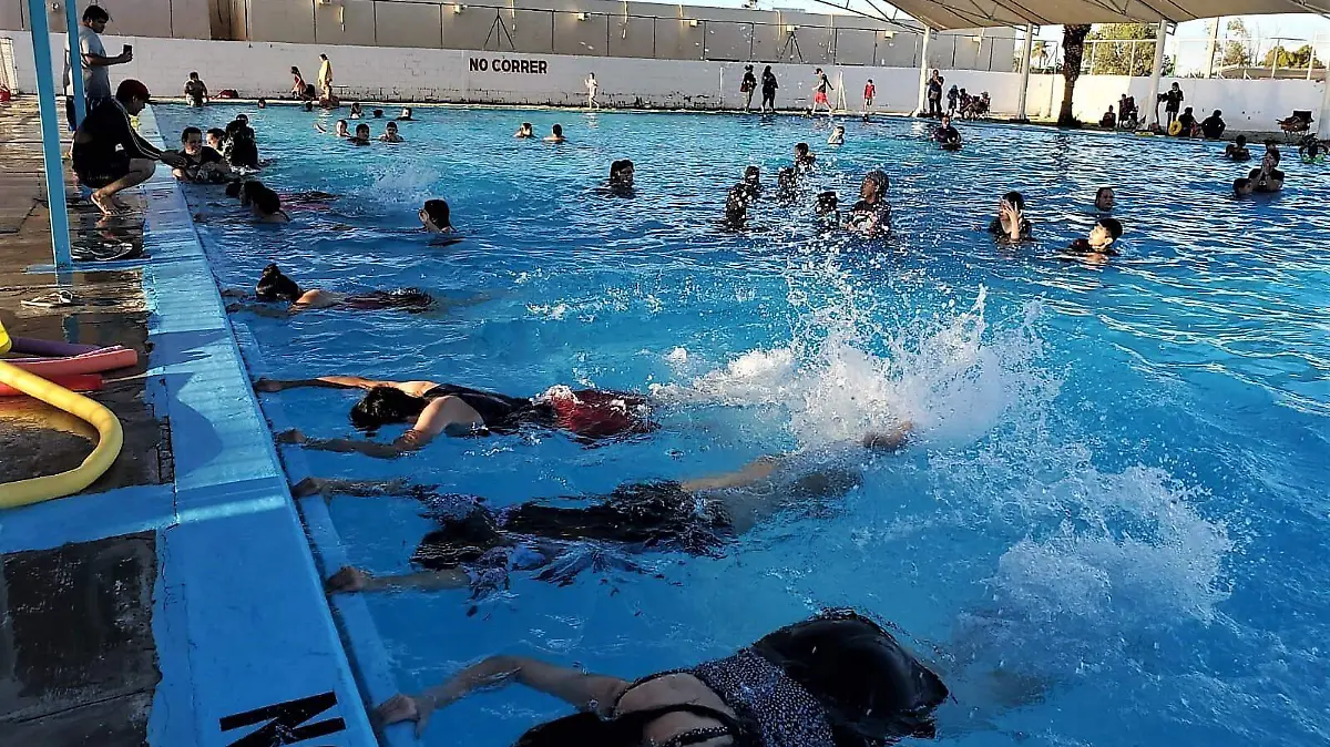 El 4 de julio inician los cursos de natación