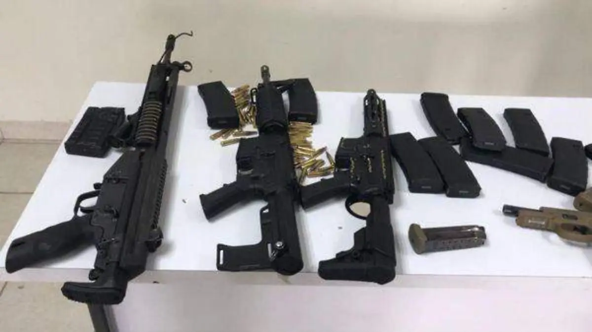 Armas decomisadas 