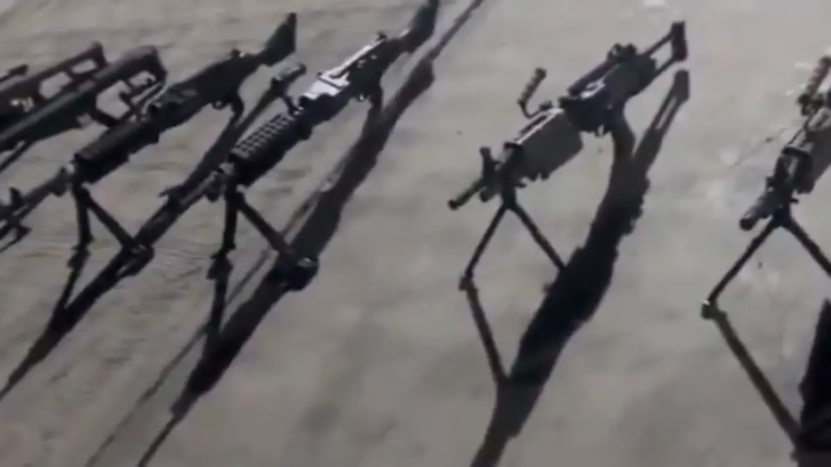 Aseguran 21 armas de alto poder y 320 mil cartuchos de diferente calibres