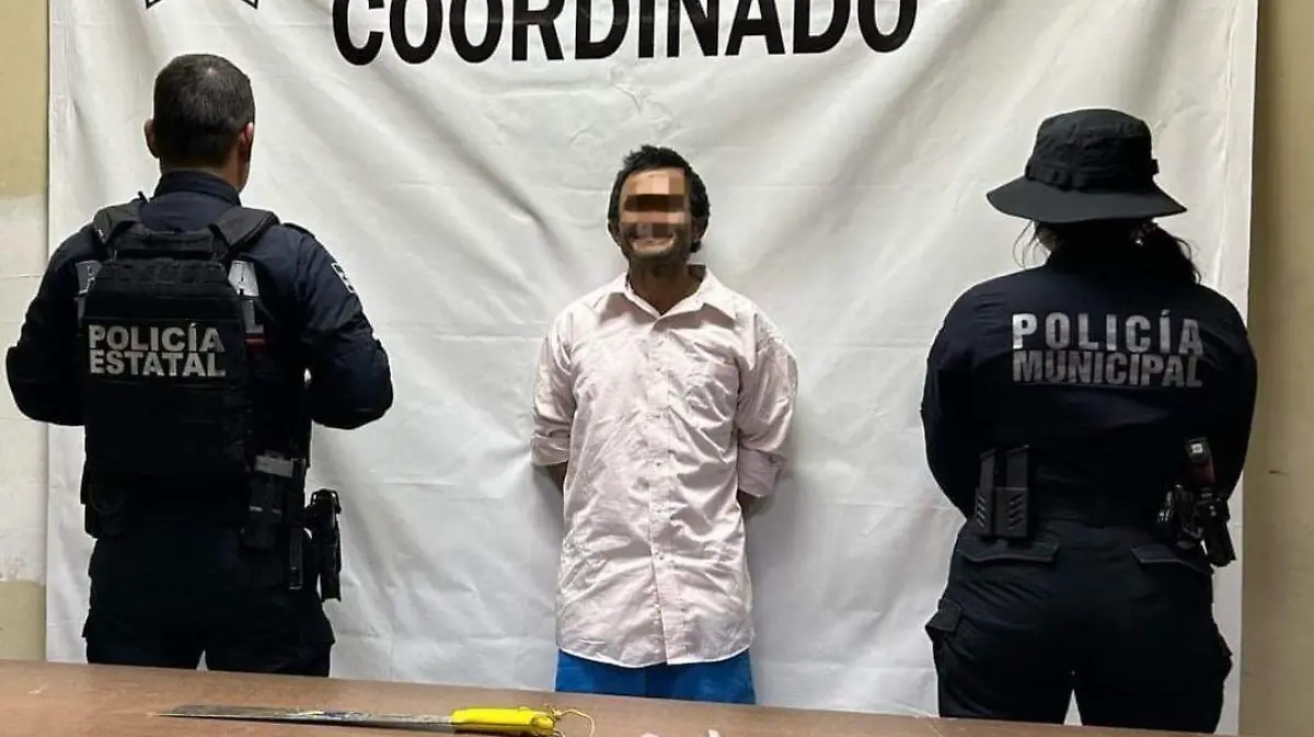armado y con droga