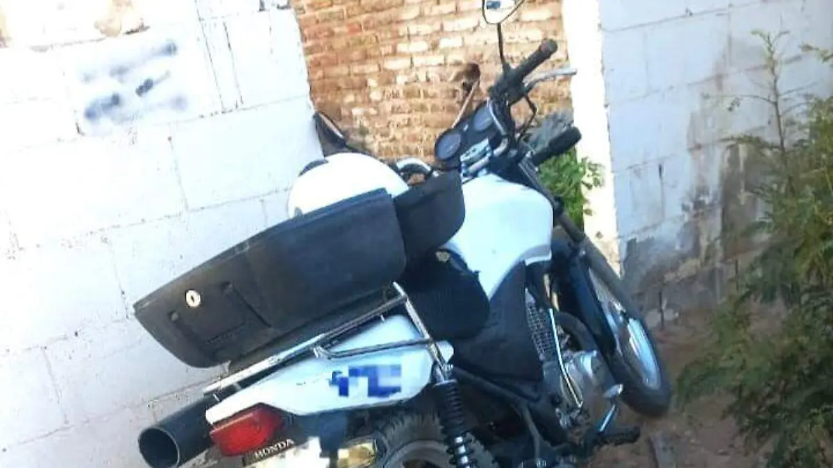 recuperan moto robada