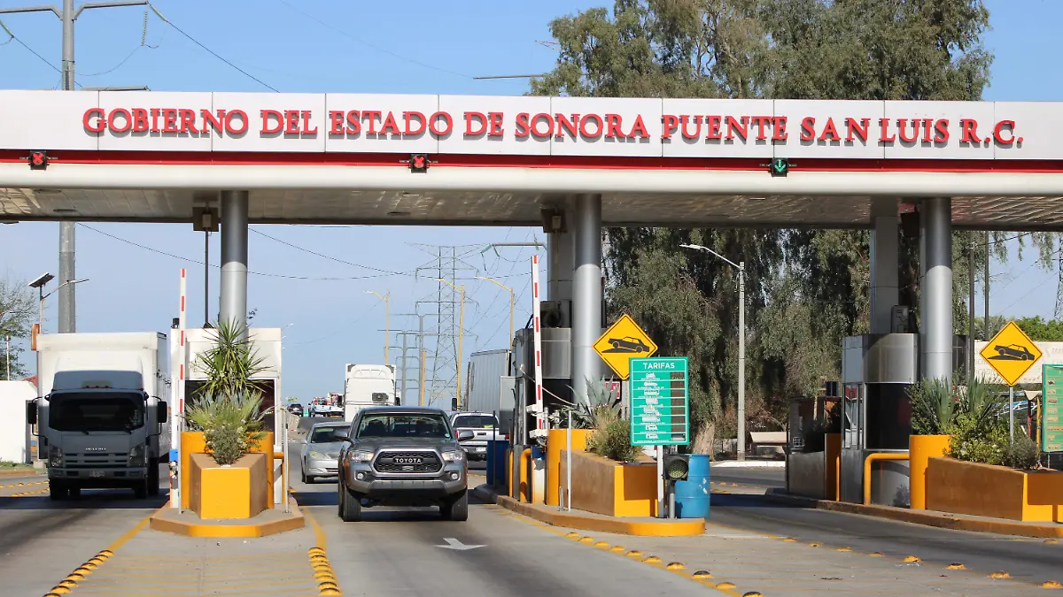 En la caseta del puente Río Colorado, ya se preparan para el tráfico que habrá por las vacaciones de Semana Santa. VF (1)