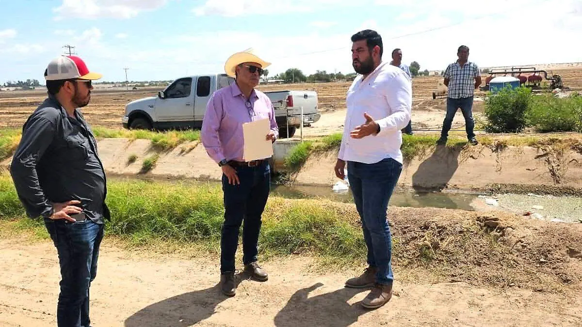 El director de la CNA Rodolfo Castro Valdez estuvo en esta frontera (3)