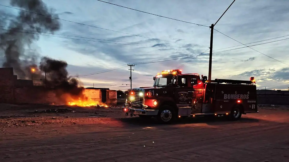 OTRO INCENDIO EN LA COLONIA PROGRESO