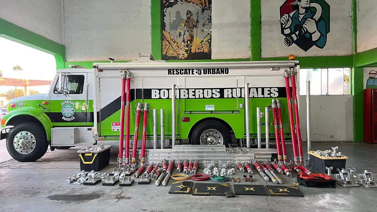El Cuerpo de Bomberos Rurales de San Luis adquirió equipo con valor aproximado de 580 mil pesos (1)
