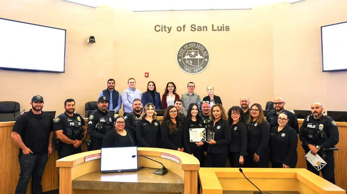 San Luis, Arizona reconoció el trabajo de empleados (1)